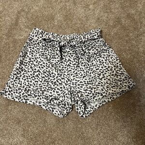 Leopard Print Women's Shorts